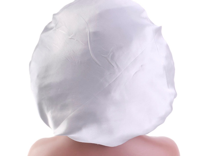 Beauty Print Satin Silk Bonnet Night Cap 8 Beauty Print Satin Silk Bonnet Night Cap - Image 8
