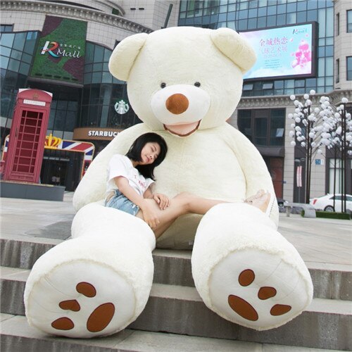 Giant Teddy Bear Plush Toy Leather Shell 6 Giant Teddy Bear Plush Toy Leather Shell - Image 6