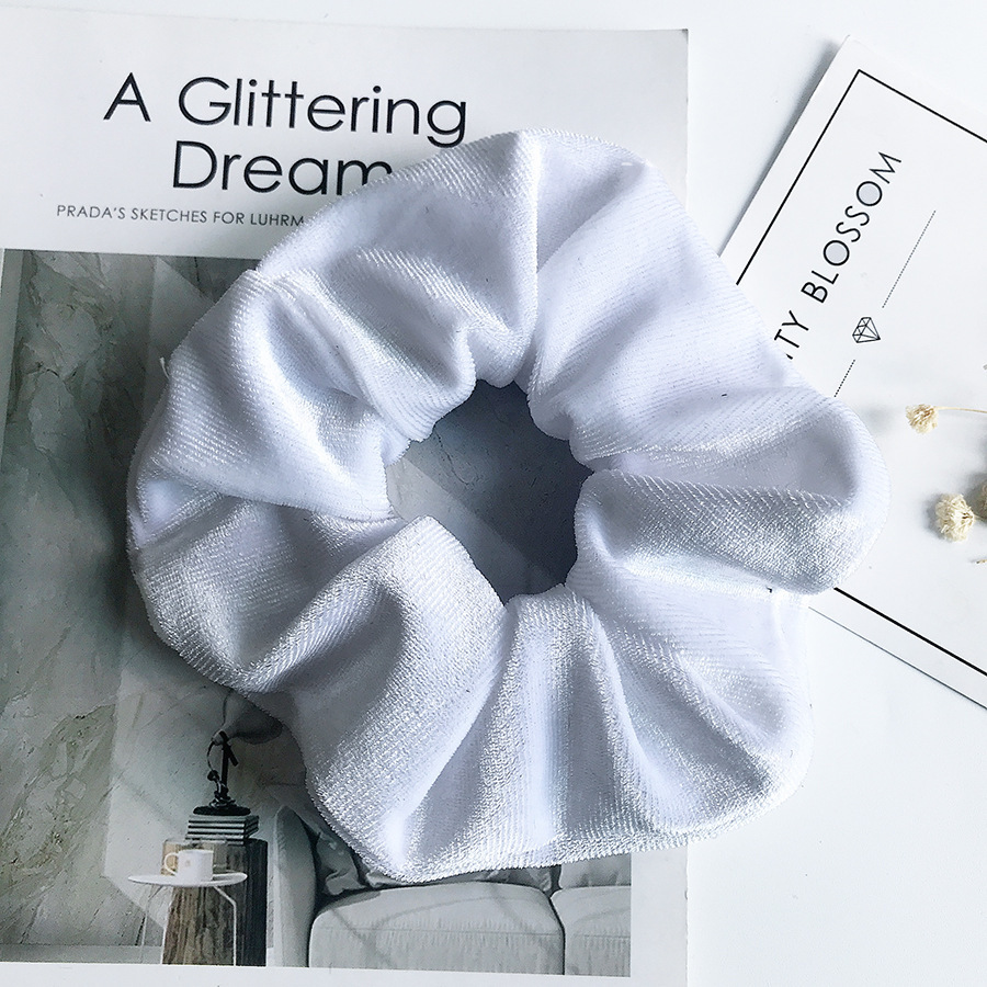 Flannel Hair Tie Hair Rope Amazon Velvet Fashion Ponytail Hair Accessories 3 Flannel Hair Tie Hair Rope Amazon Velvet Fashion Ponytail Hair Accessories - Image 3