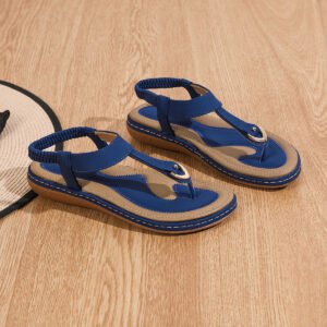 Summer Flip-flops Soft- Flat Beach Shoes Soft Soles