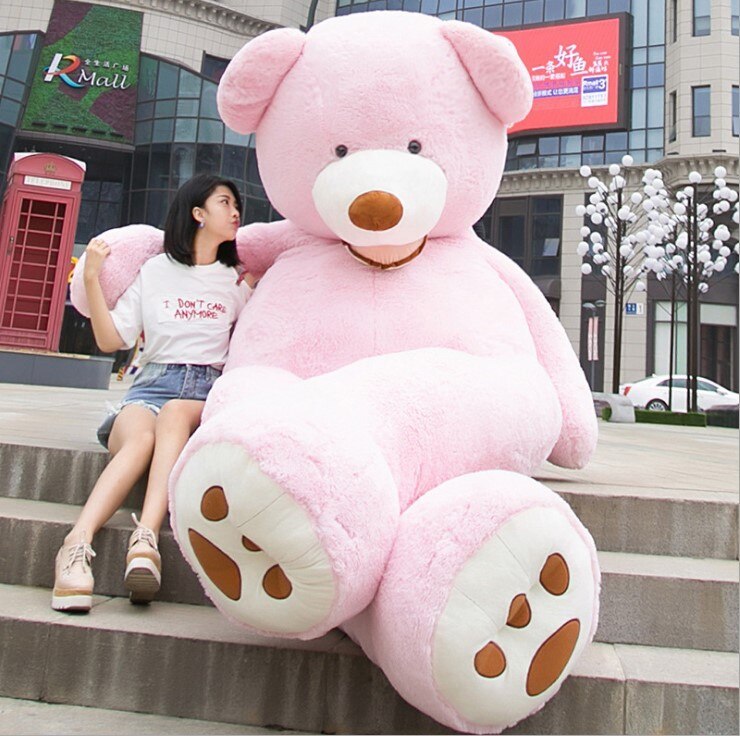 Giant Teddy Bear Plush Toy Leather Shell 7 Giant Teddy Bear Plush Toy Leather Shell - Image 7