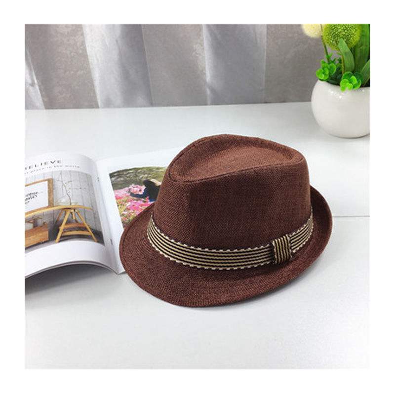 Children's Performance Jazz Straw Hat 3 Children's Performance Jazz Straw Hat - Image 3