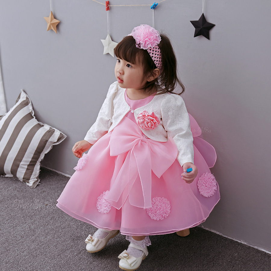 Infant Baby Princess Dress 2 Infant Baby Princess Dress - Image 2