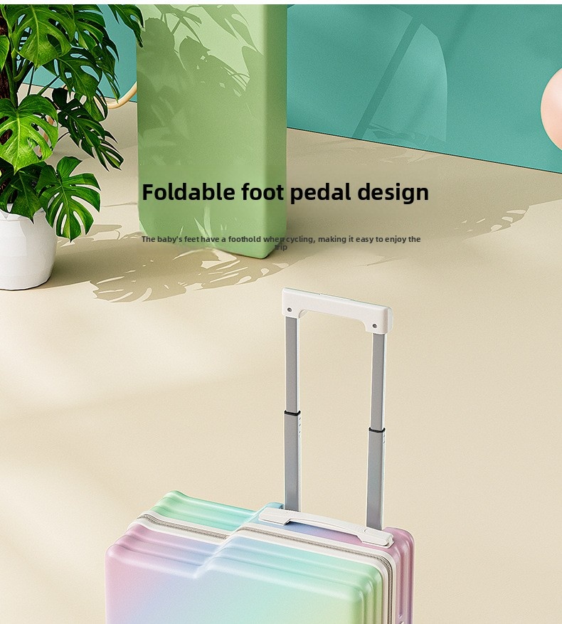 New Children's Luggage, Suitable For Sitting And Riding With Travel Codes 2 New Children's Luggage, Suitable For Sitting And Riding With Travel Codes - Image 2
