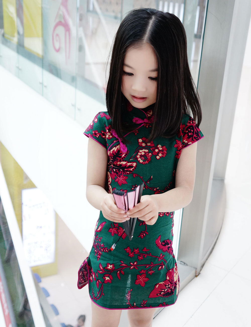 Mom- Daughter cheongsam Skirt 5 Mom- Daughter cheongsam Skirt - Image 5