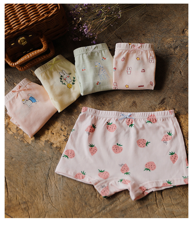 Girls' Cotton Panties 4 Girls' Cotton Panties - Image 4