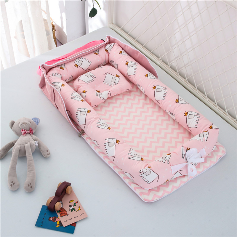Portable Cotton Foldable Baby Bed 8 Portable Cotton Foldable Baby Bed - Image 8