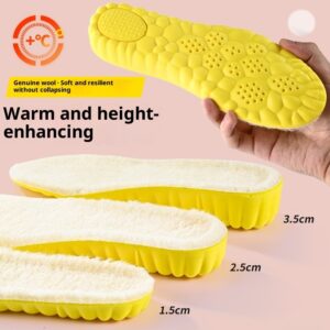 Cloud Winter Insole Wool Fleece Lined