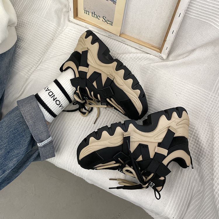 Women's Fashionable Chunky-soled Sneakers 4 Women's Fashionable Chunky-soled Sneakers - Image 4