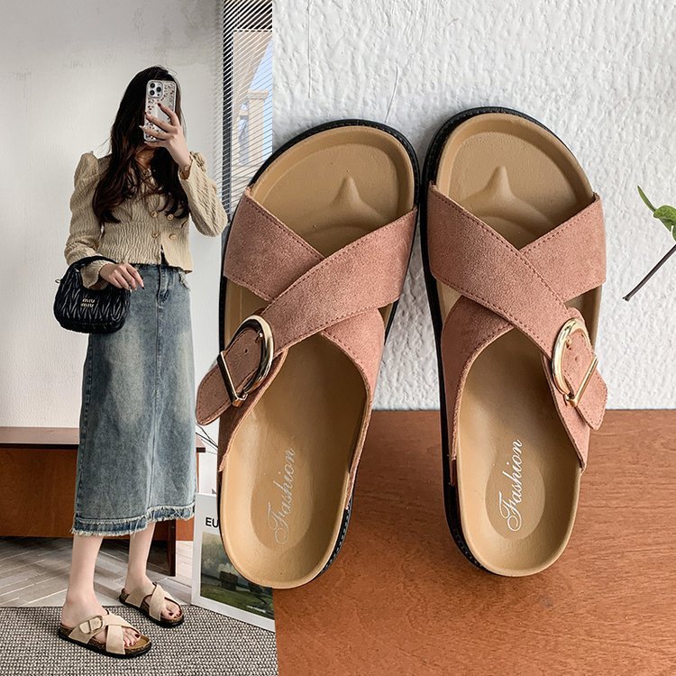 Mori-style Gentle Thick-soled Sandals 2 Mori-style Gentle Thick-soled Sandals - Image 2