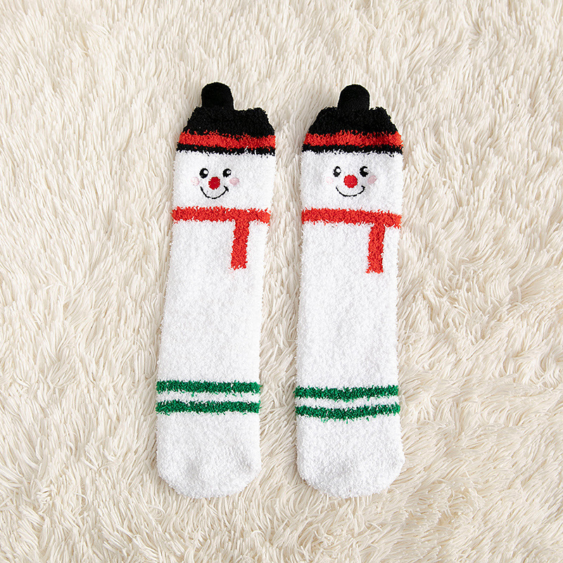 Child Christmas Fleece Socks 3 Child Christmas Fleece Socks - Image 3
