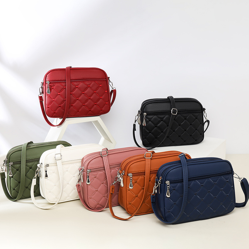 Large-Capacity Multi-Compartment Crossbody Bag 2 Large-Capacity Multi-Compartment Crossbody Bag - Image 2
