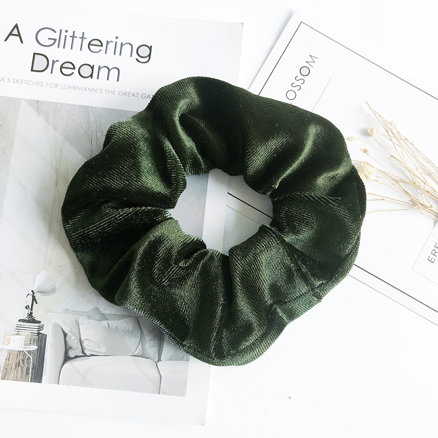 Flannel Hair Tie Hair Rope Amazon Velvet Fashion Ponytail Hair Accessories 6 Flannel Hair Tie Hair Rope Amazon Velvet Fashion Ponytail Hair Accessories - Image 6