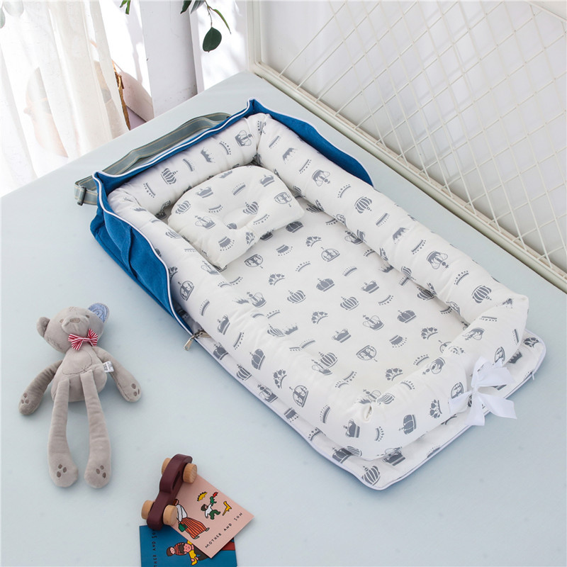 Portable Cotton Foldable Baby Bed 5 Portable Cotton Foldable Baby Bed - Image 5