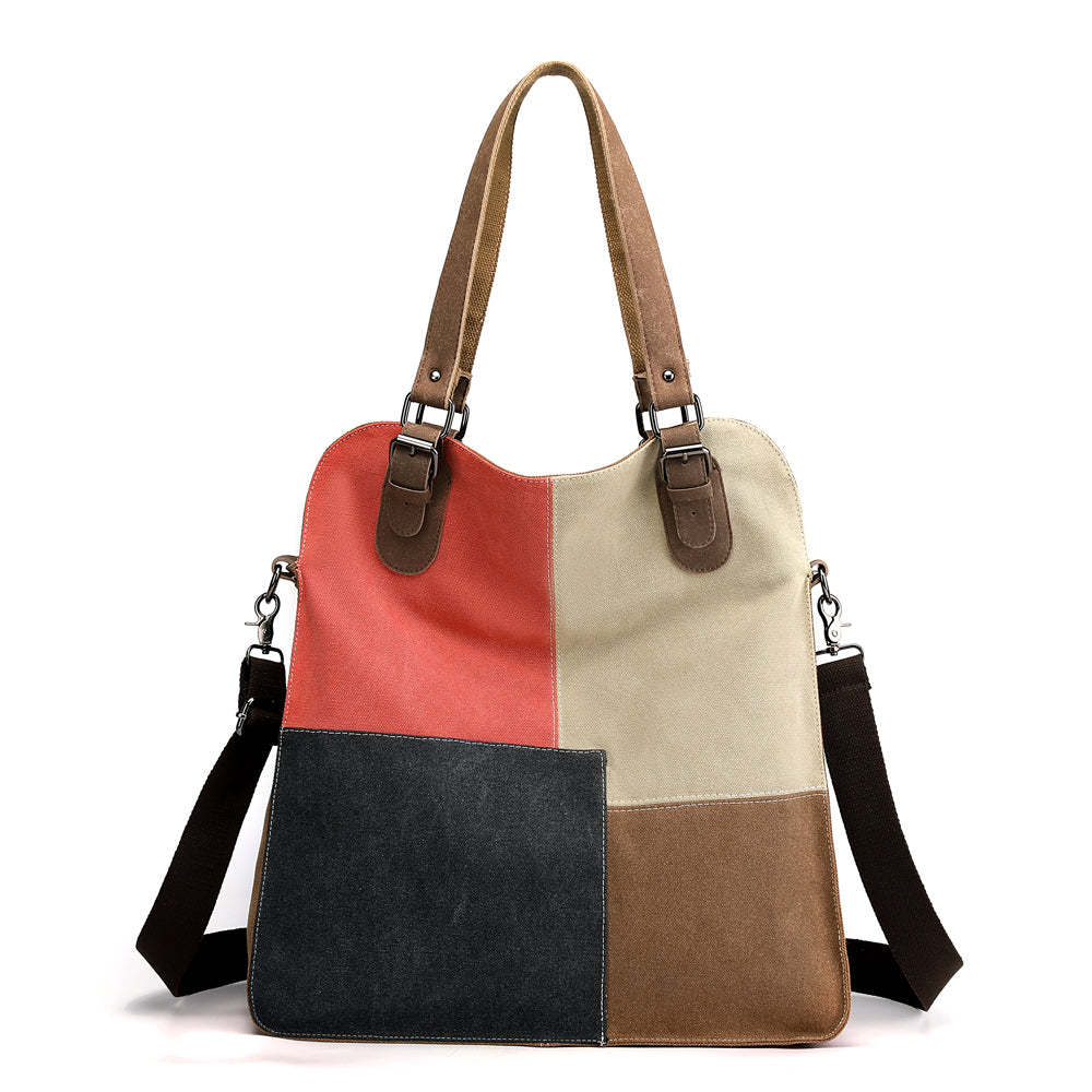Canvas Bag - Canvas Diamond Cotton Crossbody Bag 3 Canvas Bag - Canvas Diamond Cotton Crossbody Bag - Image 3