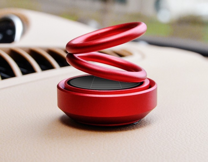 Solar Auto Rotation Car Air Freshener Perfume Seat 4 Solar Auto Rotation Car Air Freshener Perfume Seat - Image 4