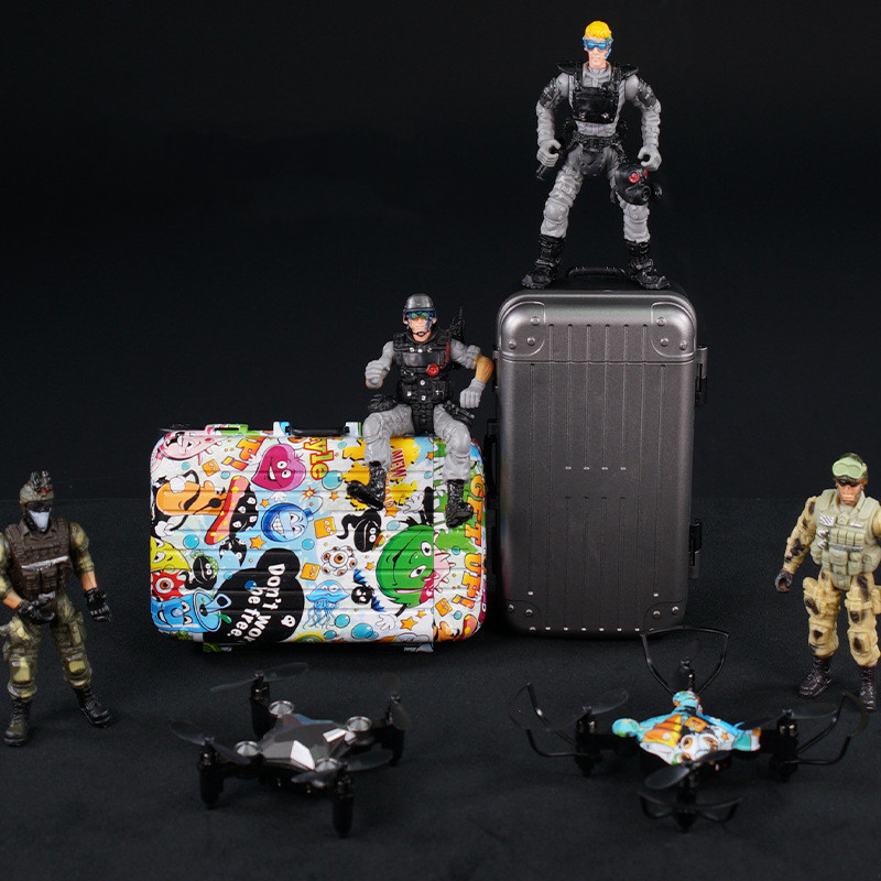 Storage Box Folding Mini UAV Aerial Photography Remote Control Four Axis Children's Toys Drone 6 Storage Box Folding Mini UAV Aerial Photography Remote Control Four Axis Children's Toys Drone - Image 6