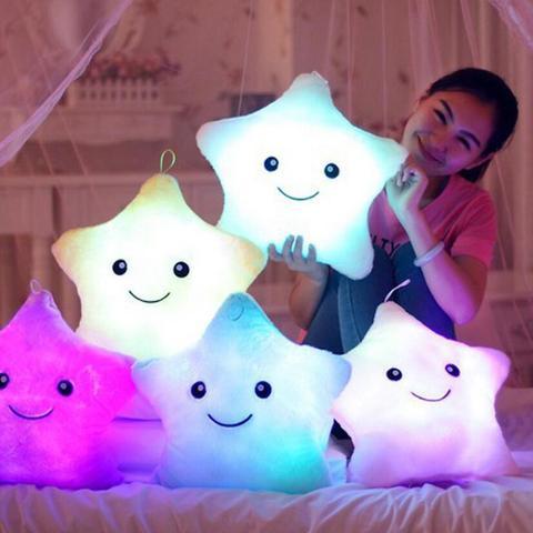 34CM Luminous Pillow Star Shaped LED Cushion 1 34CM Luminous Pillow Star Shaped LED Cushion