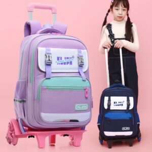 Children's Trolley Lightweight Wear-resistant, Waterproof, Large Capacity Spine Protection Backpack