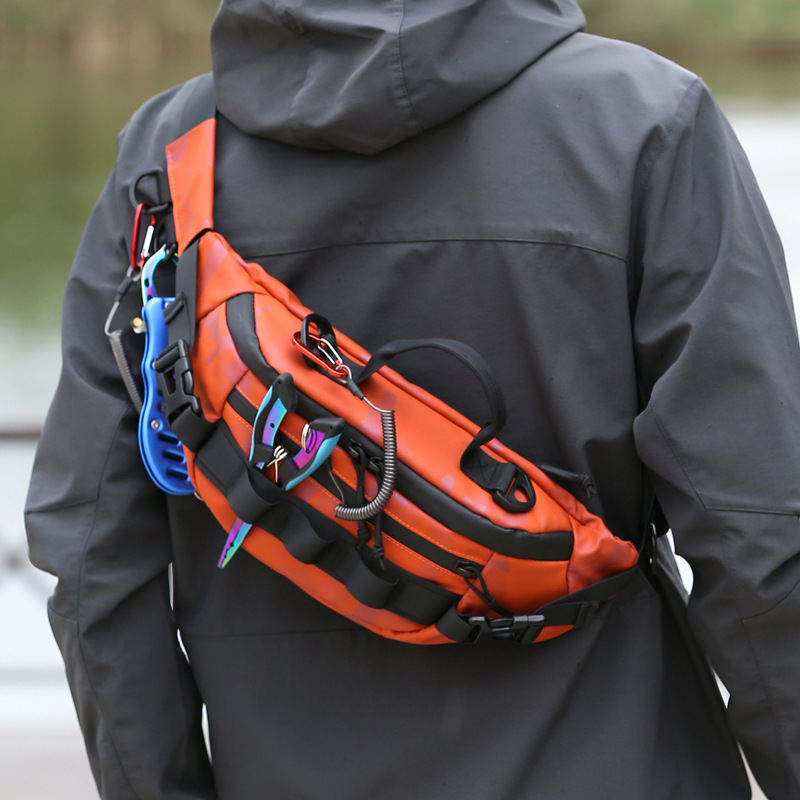 High-end Camouflage Waterproof Lure Waist Bag Multifunctional 1 High-end Camouflage Waterproof Lure Waist Bag Multifunctional