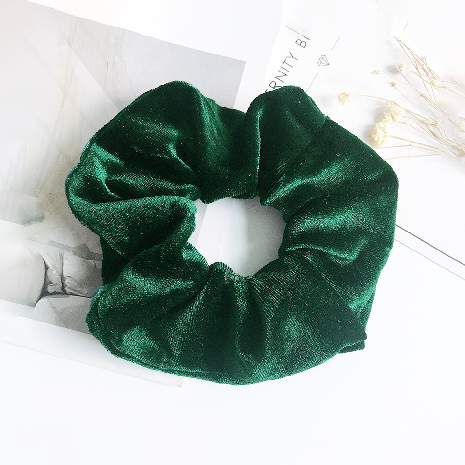 Flannel Hair Tie Hair Rope Amazon Velvet Fashion Ponytail Hair Accessories 9 Flannel Hair Tie Hair Rope Amazon Velvet Fashion Ponytail Hair Accessories - Image 9