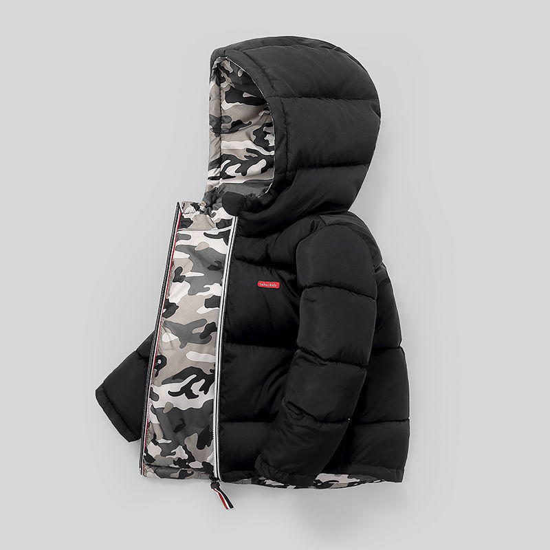 Small Children Double-sided Padded Winter Jackets 4 Small Children Double-sided Padded Winter Jackets - Image 4