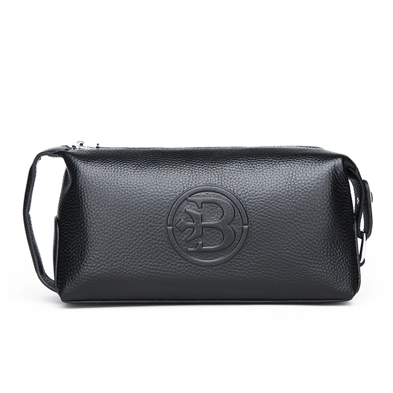 Cowhide Bag Waterproof Leather Men's Bag 5 Cowhide Bag Waterproof Leather Men's Bag - Image 5