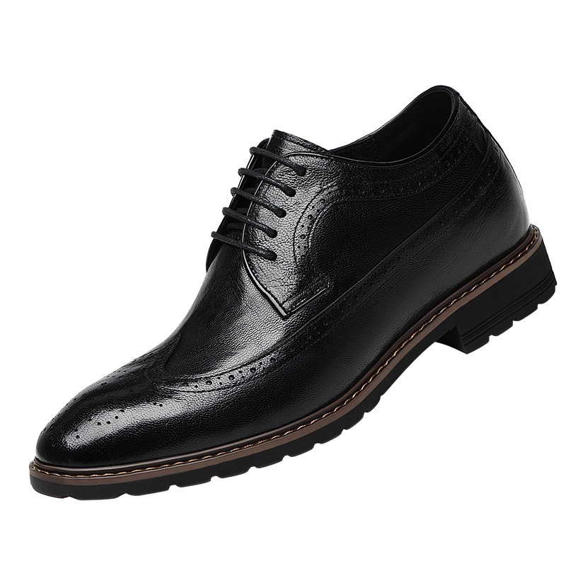 Bullock Men's 8cm Height-increasing Derby Shoes 2 Bullock Men's 8cm Height-increasing Derby Shoes - Image 2