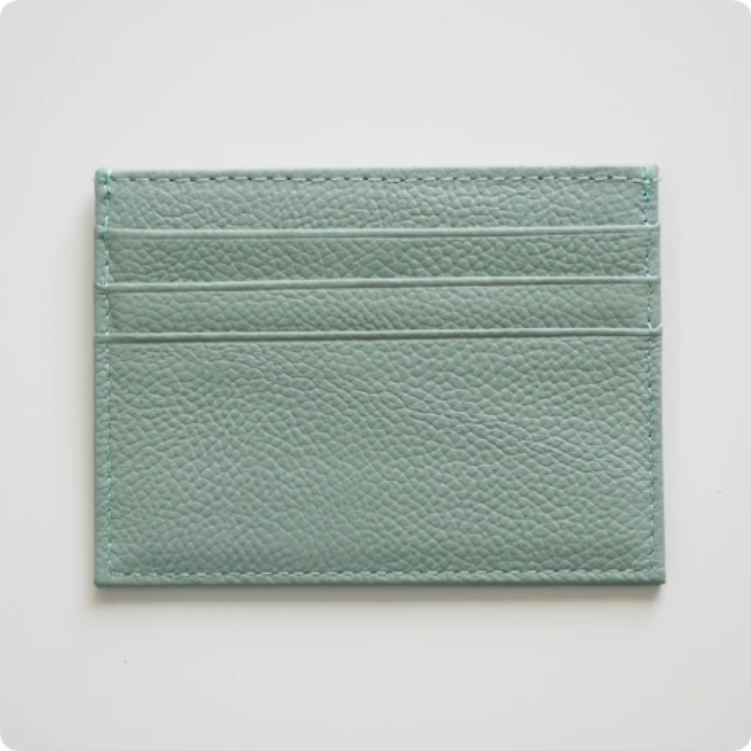 Simple, and Exquisite One-piece Card Holder Made Of Top-grain Cowhide. 9 Simple, and Exquisite One-piece Card Holder Made Of Top-grain Cowhide. - Image 9