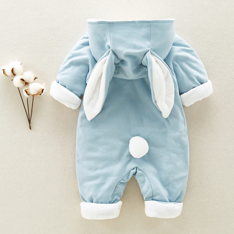 Cotton Padded Baby Romper 2 Cotton Padded Baby Romper - Image 2