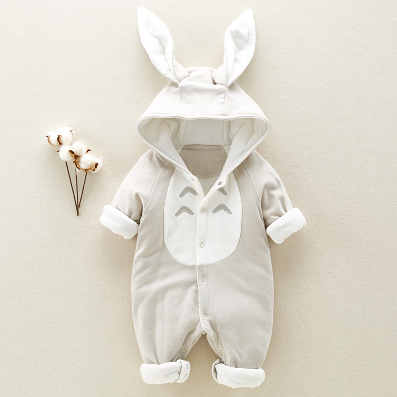 Cotton Padded Baby Romper 1 Cotton Padded Baby Romper