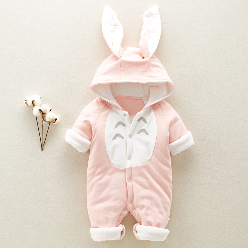 Cotton Padded Baby Romper 4 Cotton Padded Baby Romper - Image 4