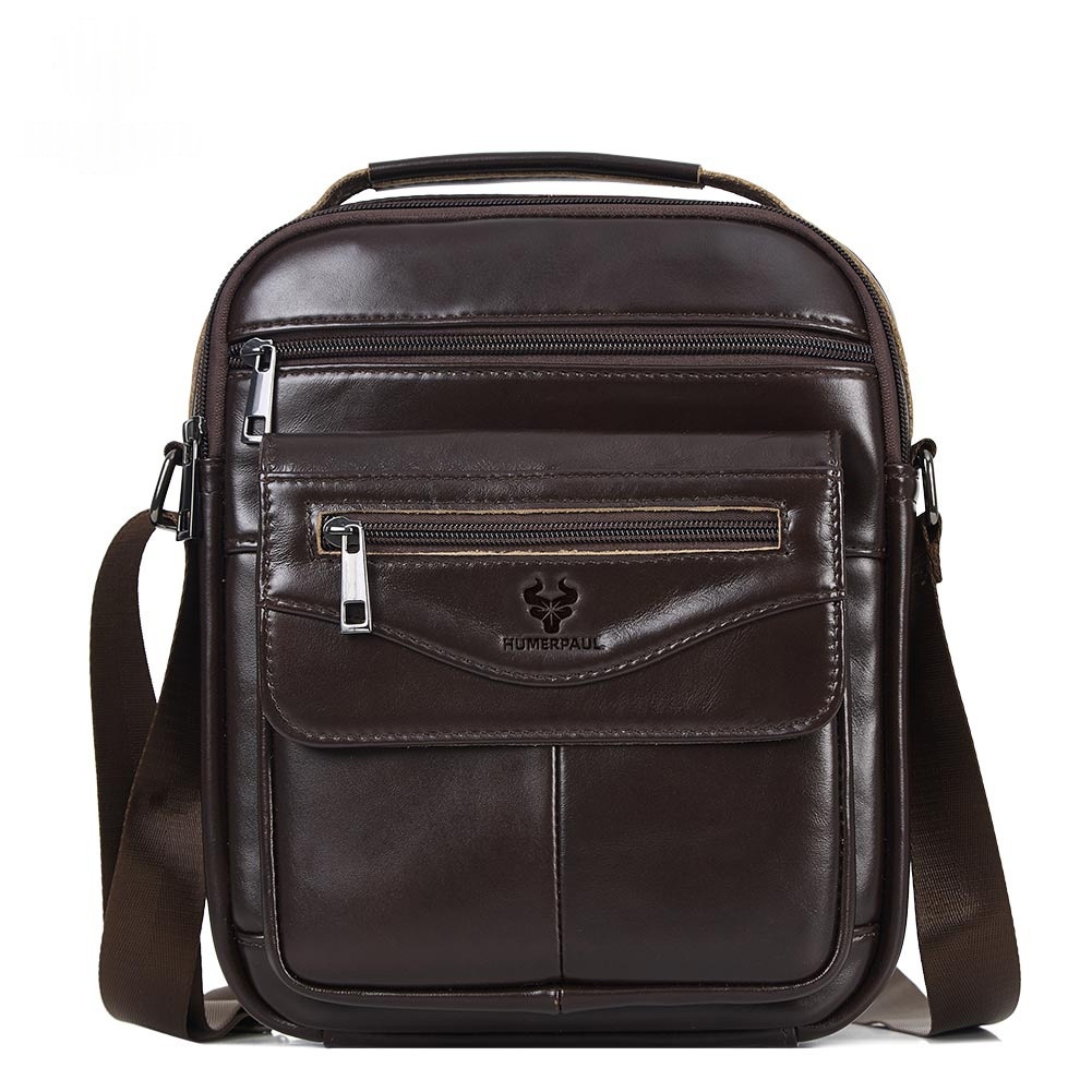 Casual Cross-border Men's Backpack Made From Full-grain Cowhide Leather 8 Casual Cross-border Men's Backpack Made From Full-grain Cowhide Leather - Image 8