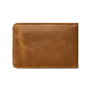 Oil-waxed Leather Card Holder