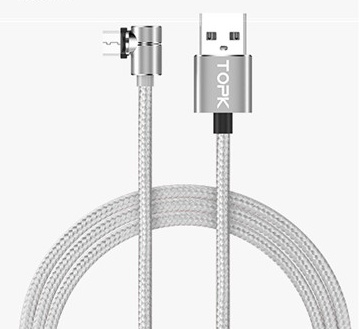 Magnetic Phone Charging Cable 360 Degree Rotate 2 Magnetic Phone Charging Cable 360 Degree Rotate - Image 2
