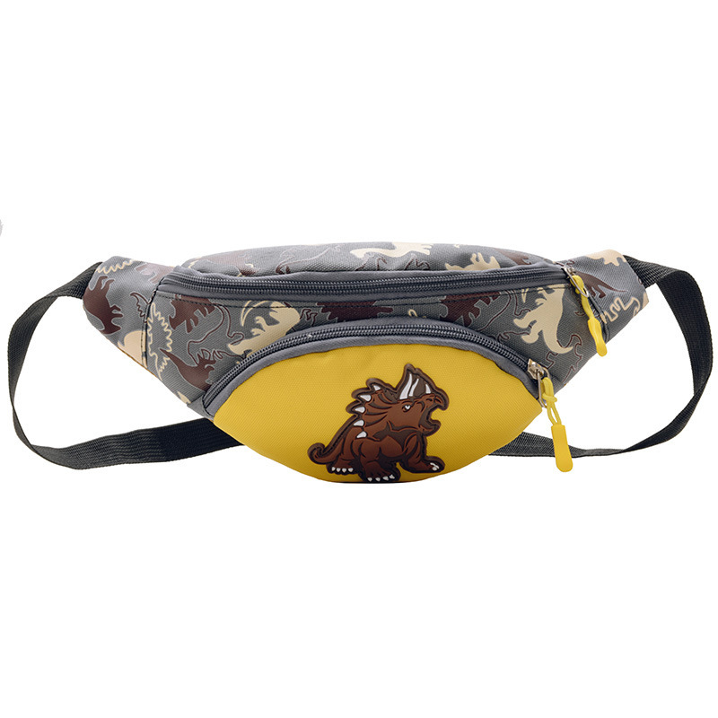Little Boy Chest Waist Bag Little Dinosaur Crossbody Bag 3 Little Boy Chest Waist Bag Little Dinosaur Crossbody Bag - Image 3