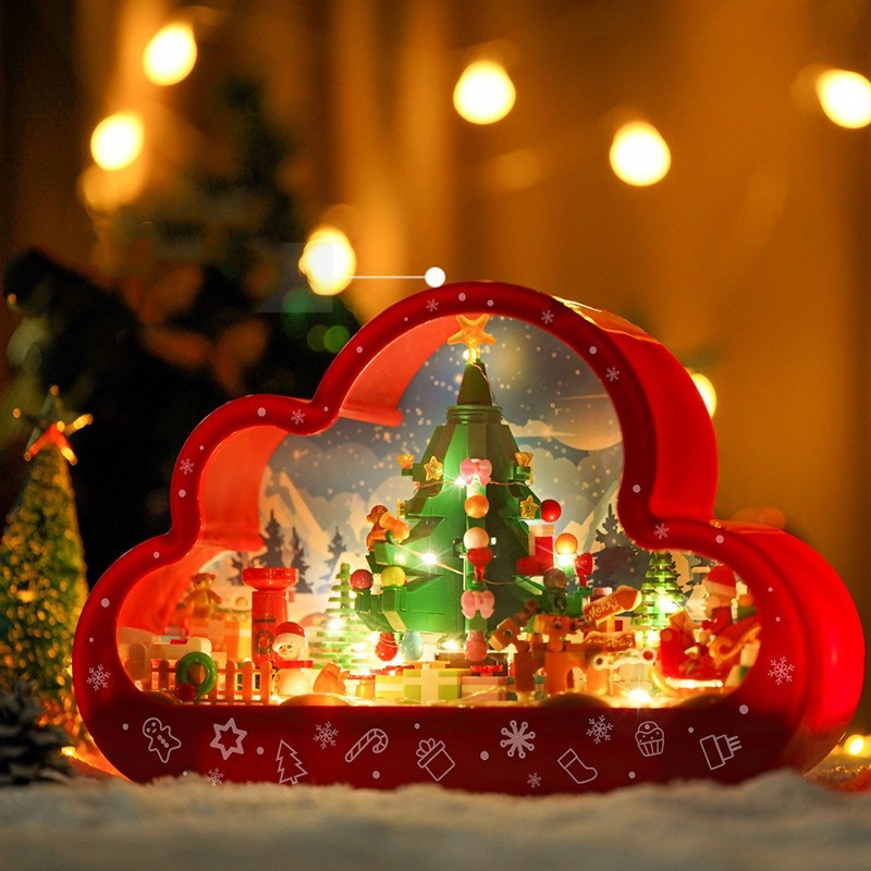 Assembled Building Block Toys Cloud Night Lamp 5 Assembled Building Block Toys Cloud Night Lamp - Image 5