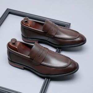 Business Formal Slip-on Leather Shoes