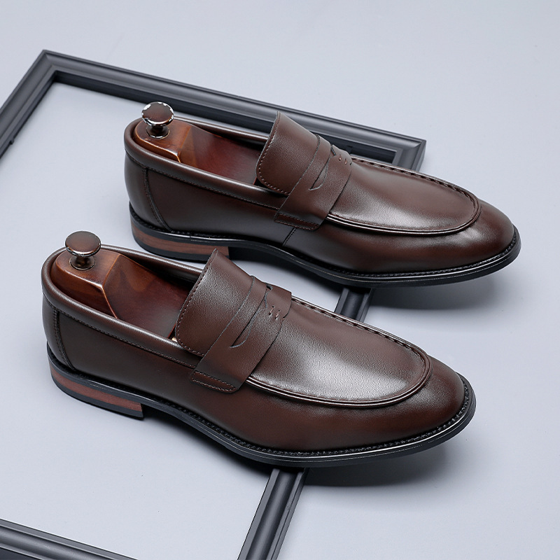 Business Formal Slip-on Leather Shoes 1 Business Formal Slip-on Leather Shoes