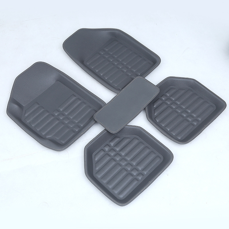Universal Leather Car Mat Set in Different Colours 2 Universal Leather Car Mat Set in Different Colours - Image 2