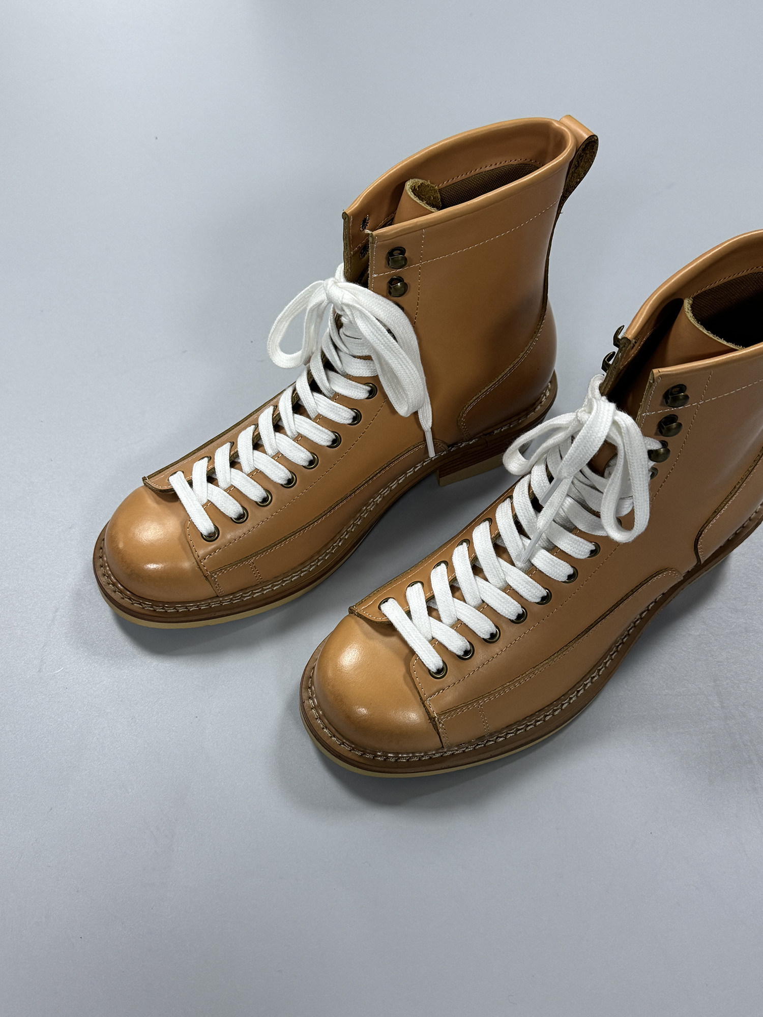 Men's Trendy Chunky-soled Ankle Boots Hiking style 7 Men's Trendy Chunky-soled Ankle Boots Hiking style - Image 7