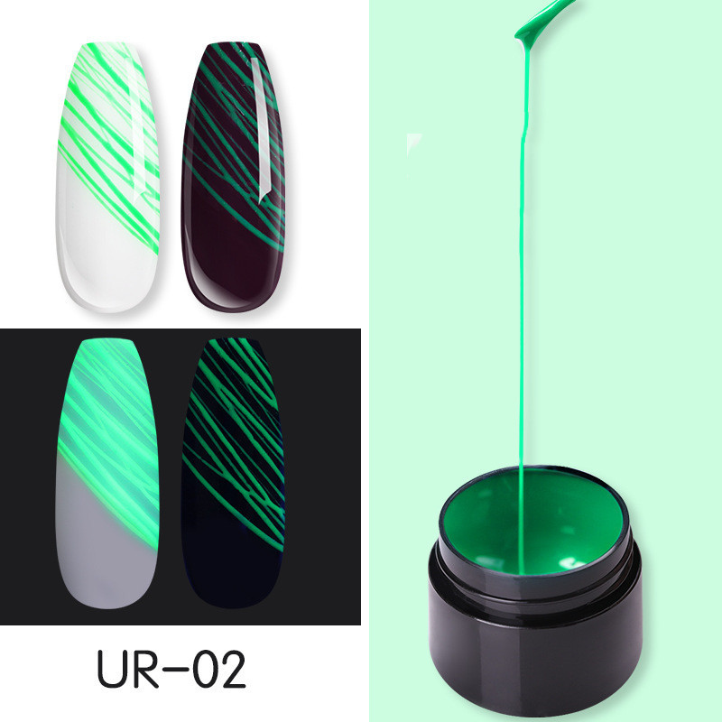 Manicure Luminous UV Nail Art Spider Nail Gel 8 Manicure Luminous UV Nail Art Spider Nail Gel - Image 8