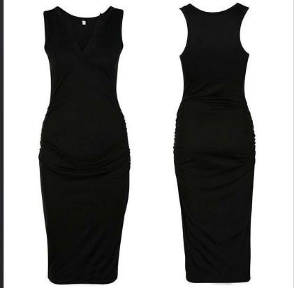 Maternity Clothes Sleeveless 4 Maternity Clothes Sleeveless - Image 4