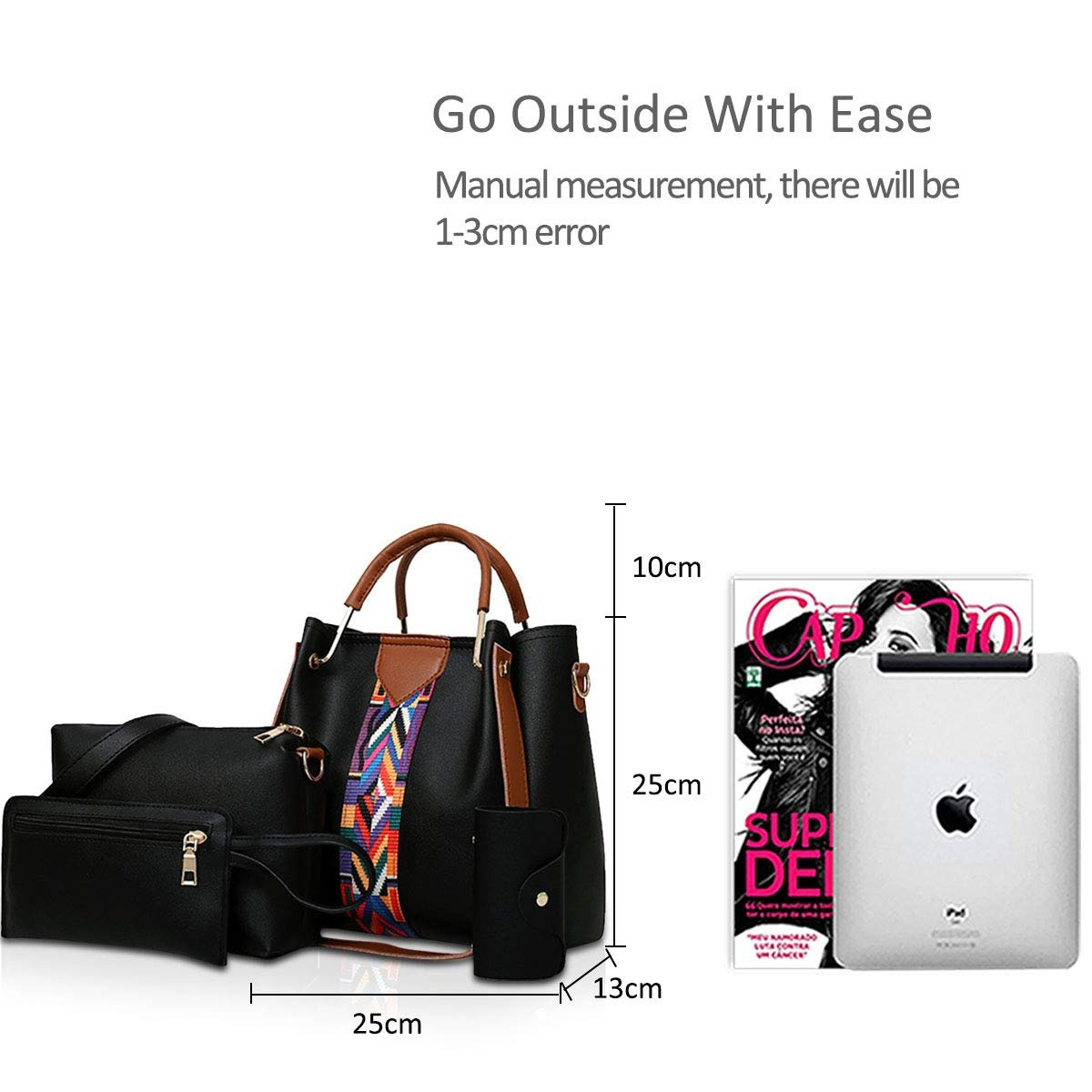 Women Handbags Shoulder Bags 4 Pcs Handbags 10 Women Handbags Shoulder Bags 4 Pcs Handbags - Image 10