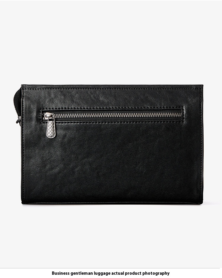 Men's Fashion Personalized Leather Messenger Bag 3 Men's Fashion Personalized Leather Messenger Bag - Image 3