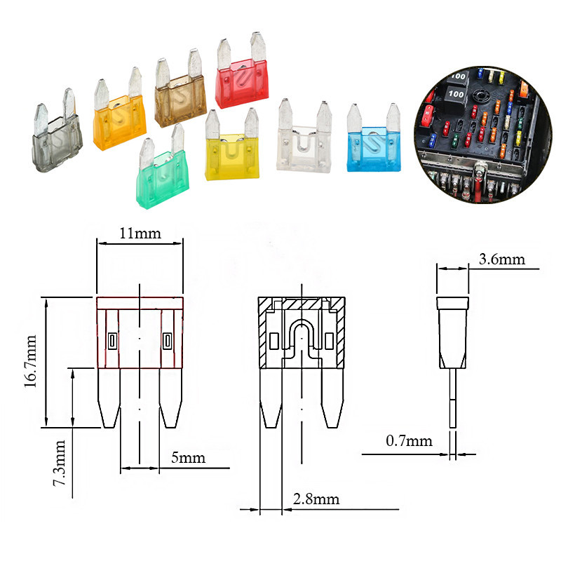 Small Car Fuse 120 PCS 5 Small Car Fuse 120 PCS - Image 5