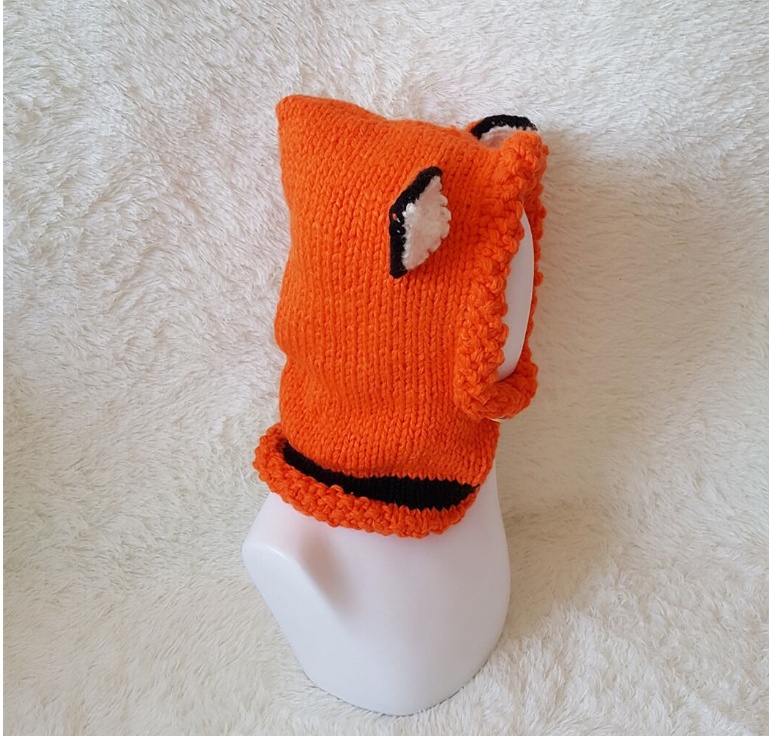 Children's Wool Knit Hat Hand-knitted warm Caps 7 Children's Wool Knit Hat Hand-knitted warm Caps - Image 7