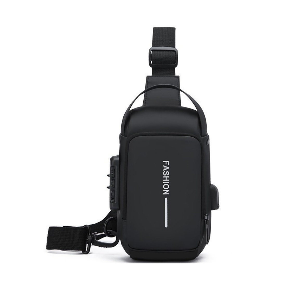 Men's Password-protected Security Backpack, shoulder Bag 1 Men's Password-protected Security Backpack, shoulder Bag