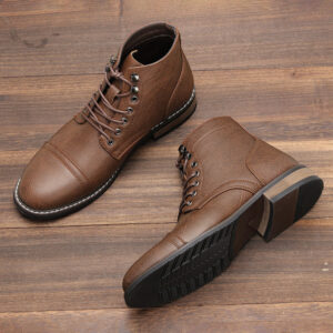 Men's Vintage Casual Leather Boots
