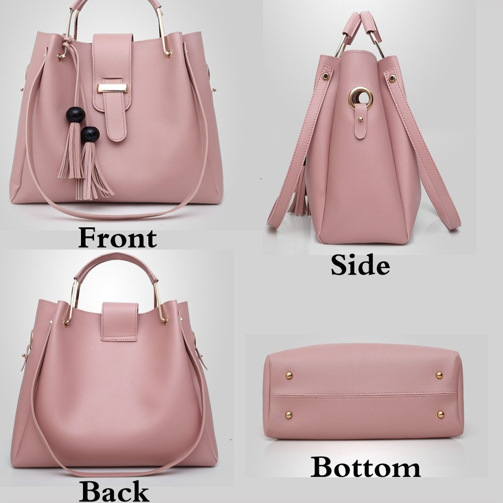 Women's Purse And Handbag 3Pcs Bag Set 3 Women's Purse And Handbag 3Pcs Bag Set - Image 3